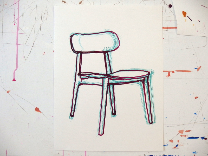 Chaise - Alfonse, Paul et les autres...